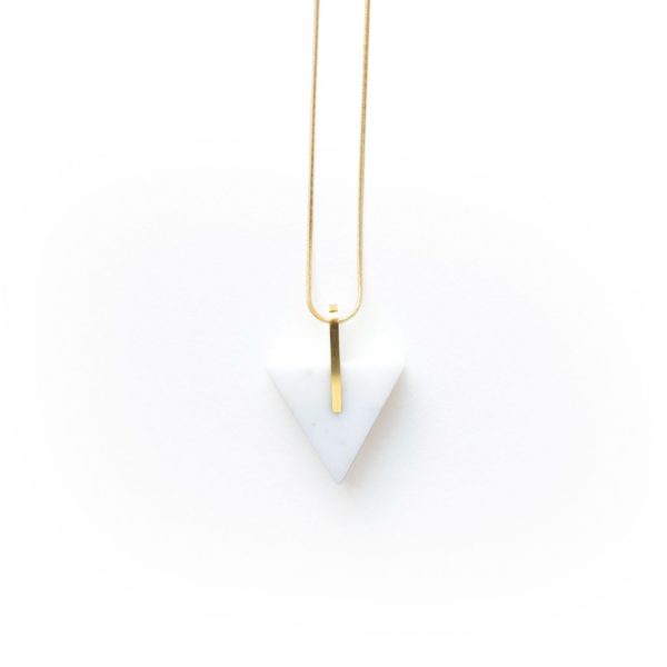 ESSENTIAL TRIANGLE BIANCO