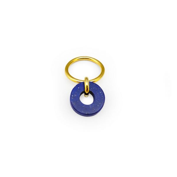 LOOP LAPIS GOLDEN RING