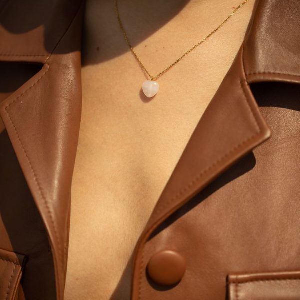 GUILTY PLEASURES SMALL GOLD HEART NECKLACE