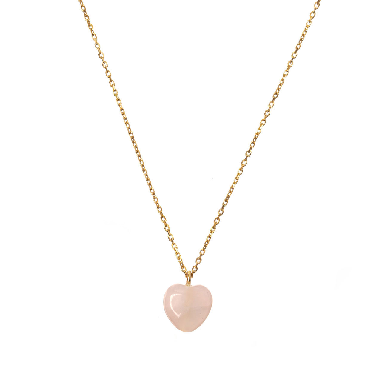 GUILTY PLEASURES SMALL GOLD HEART NECKLACE