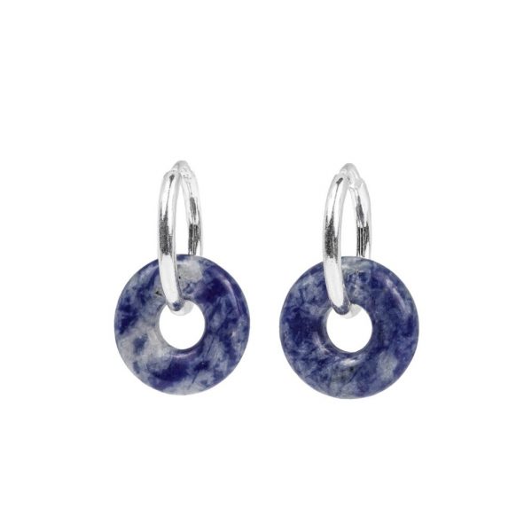 RELOOP SODALITE EARRINGS