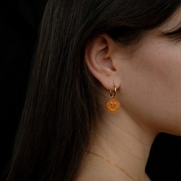 SMILEY AVENTURINE EARRINGS