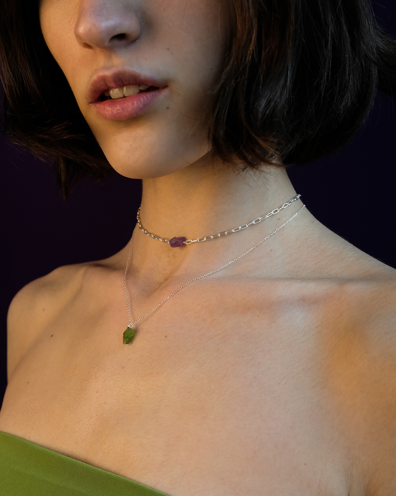 Metaformi-jewelry-uncut-gems-silver-necklace-2