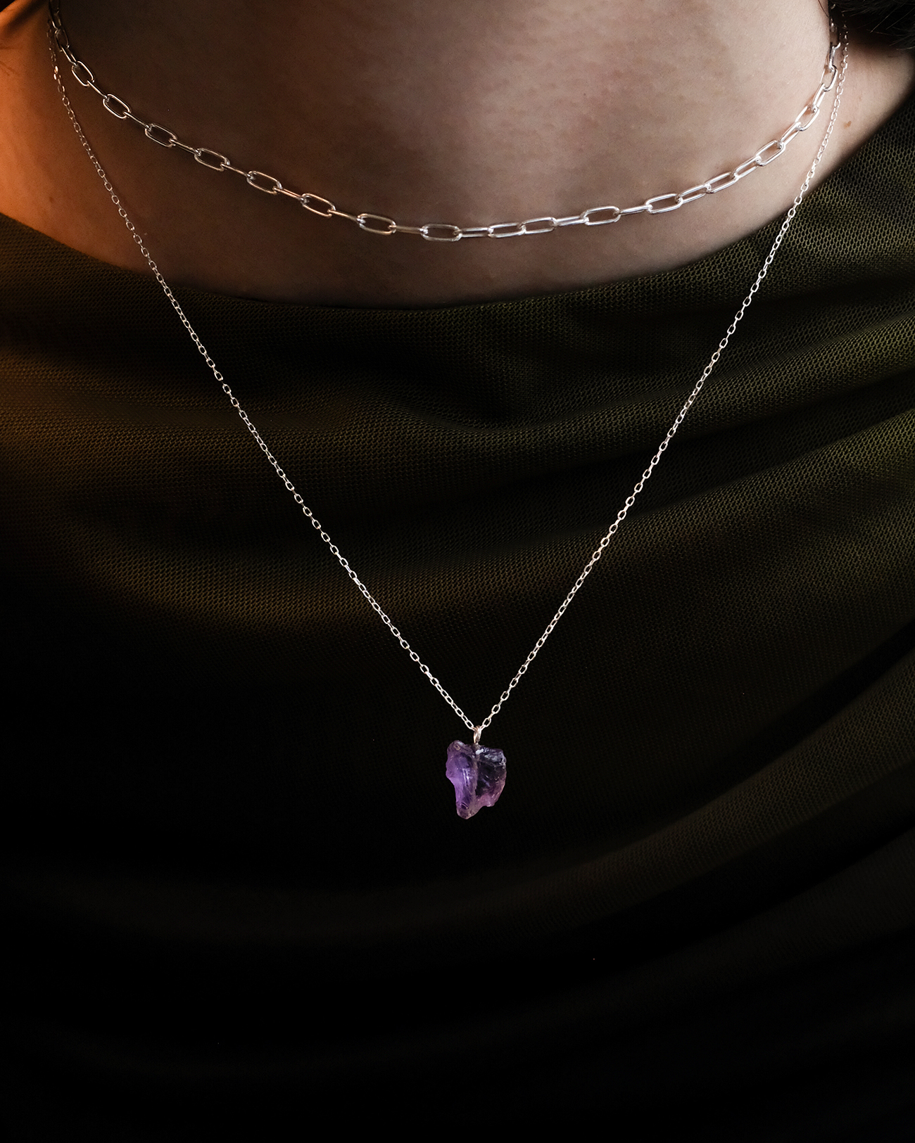 Metaformi-jewelry-uncut-gems-silver-necklace-7