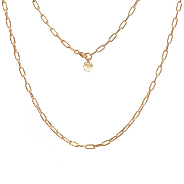 GOLD LINK CHAIN NECKLACE