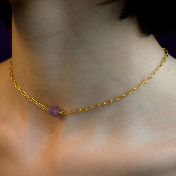 Metaformi-jewelry-uncut-gems-gold-necklace