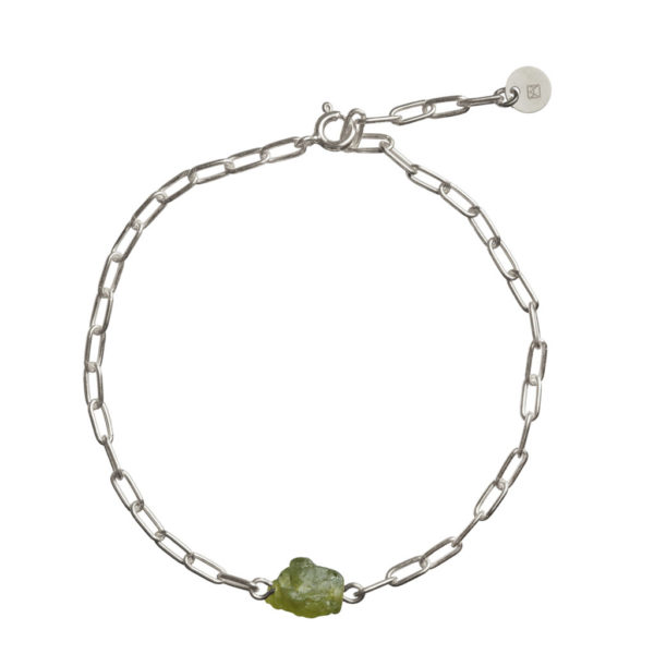 metaformi-sperky-olivine-silver-link-chain-bracelet