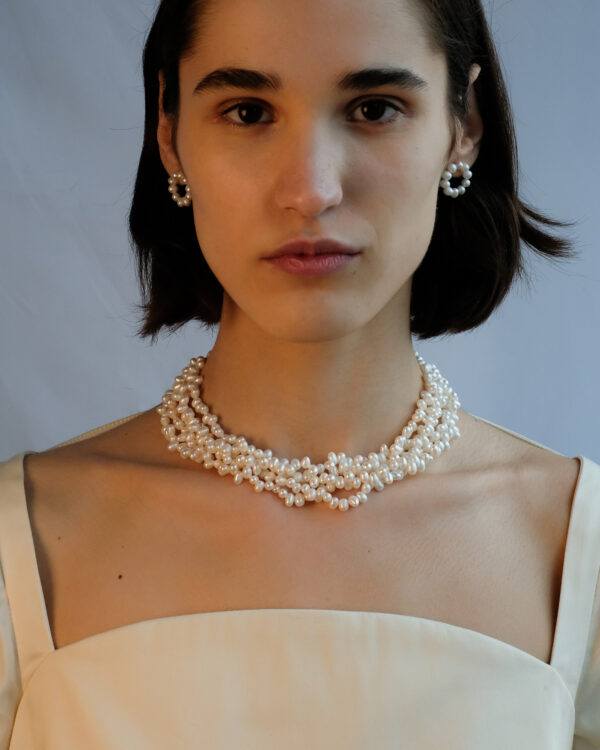 PEARL COLLAR NECKLACE