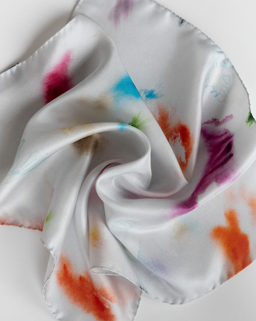 SILK SCARF <br> DOMINIKA ŽÁKOVÁ <br> 45x45 - Image 6