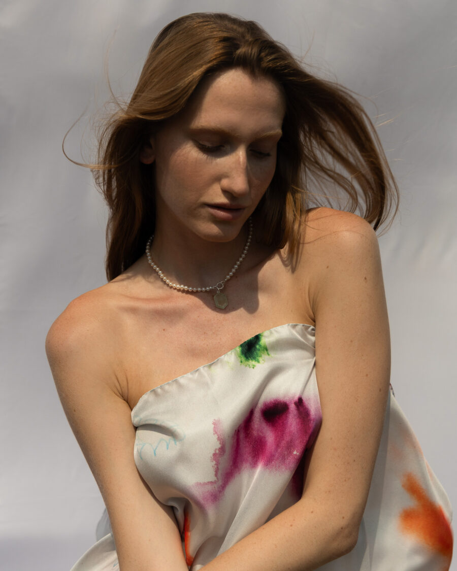 SILK SCARF <br> DOMINIKA ŽÁKOVÁ <br> 90x90 - Image 8