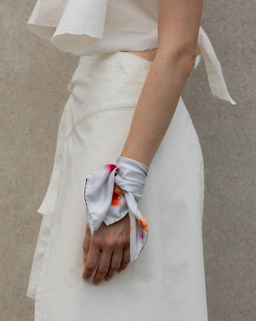 SILK SCARF <br> DOMINIKA ŽÁKOVÁ <br> 45x45 - Image 8