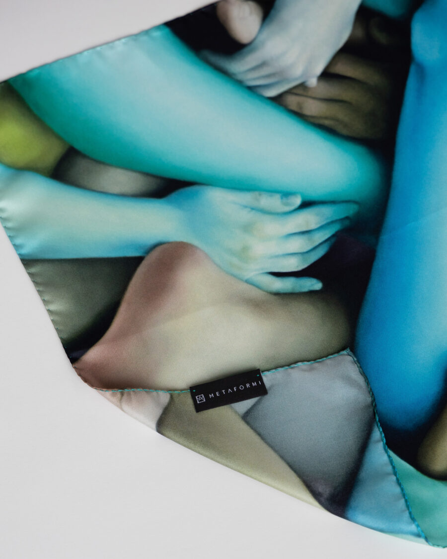 SILK SCARF <br> DOROTA SADOVSKÁ <br> 45x45 - Image 10