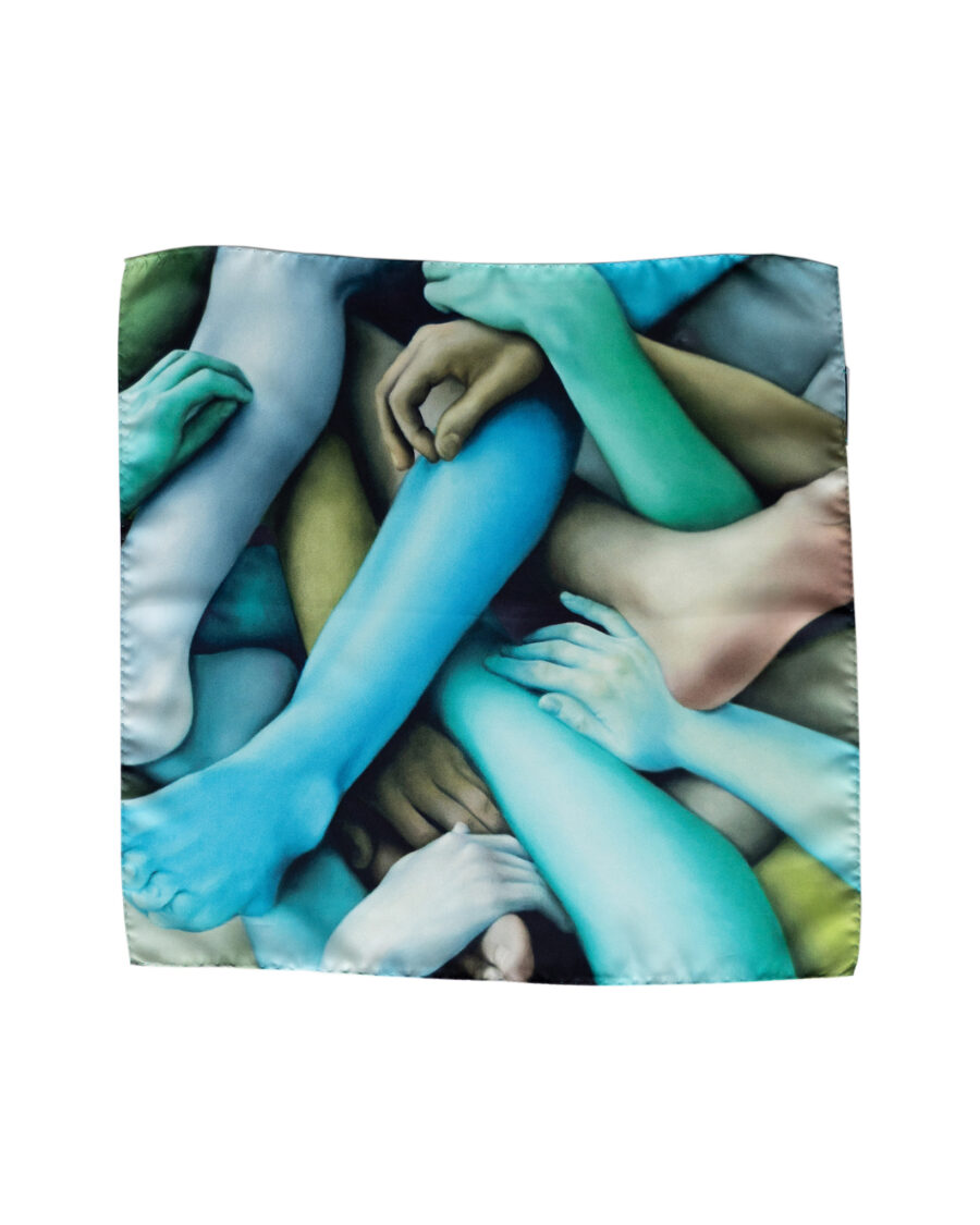 SILK SCARF <br> DOROTA SADOVSKÁ <br> 45x45 - Image 2
